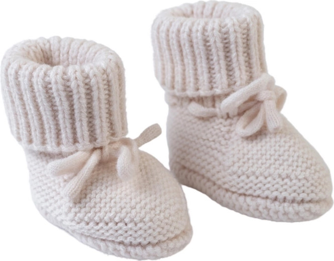 Πλεκτά παπουτσάκια Lodger Merino Birch (6–12 μηνών)