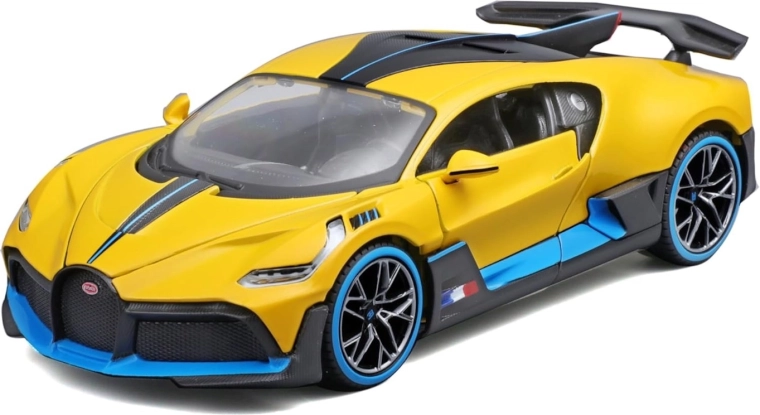 Μοντέλο αυτοκινήτου BUGATTI Divo 1:24 κίτρινο