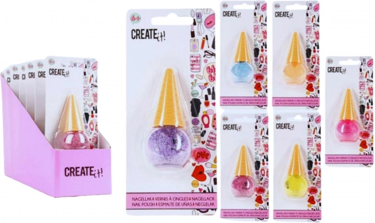Βερνίκι νυχιών Create it σε σχήμα παγωτού - 1 τεμάχιο