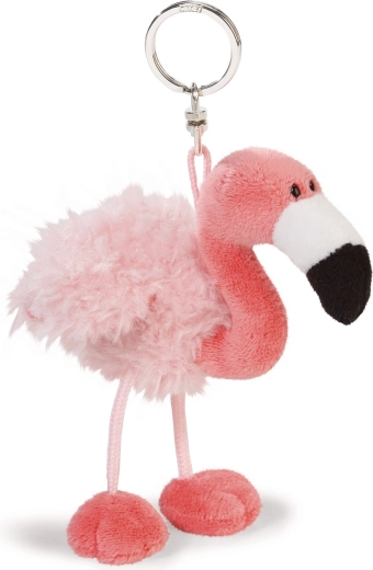 Μπρελόκ κλειδιών flamingo beanbag 10 cm - 1 τεμάχιο
