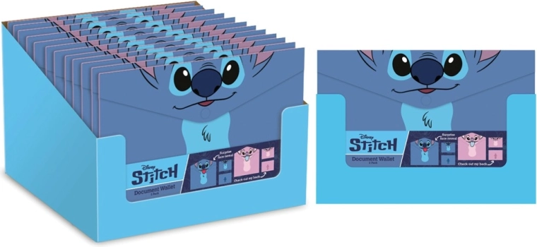Σετ πλαστικών φακέλων Lilo και Stitch