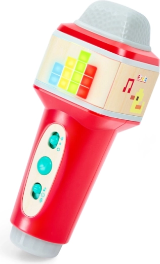 Hape Pixelz Popstar μικρόφωνο με φωτεινά και ηχητικά εφέ