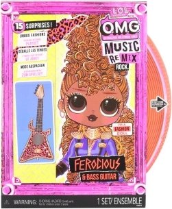 L.O.L. Surprise! OMG ReMix Rock Μεγάλη αδελφή - Ferocious με μπάσκετ