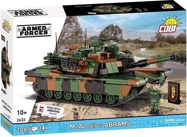 Κατασκευαστικό σετ άρματος M1A2 SEPv3 Abrams 1:35 (1069 τεμάχια)