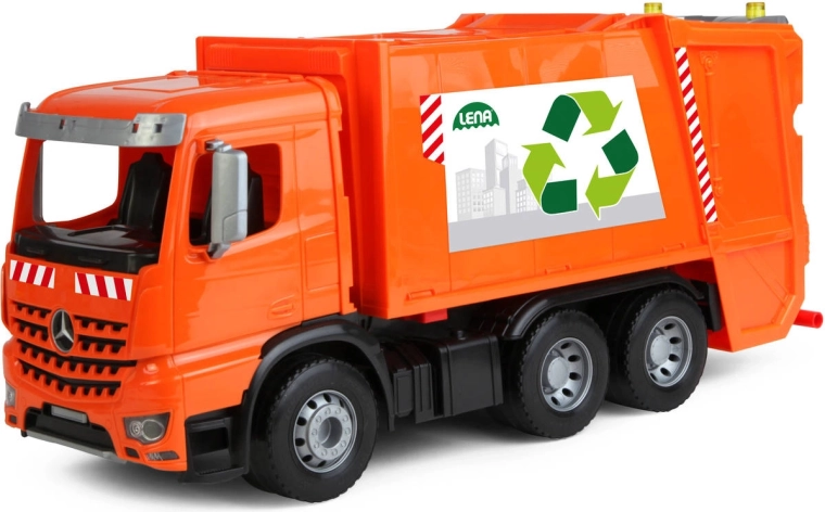 Απορριμματοφόρο Mercedes-Benz Arocs LENA Worxx με 2 κάδους απορριμμάτων