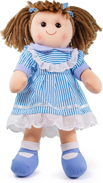 Υφασμάτινη κούκλα Amelia 38 cm από την Bigjigs Toys