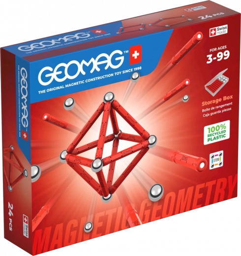 Geomag Κατασκευαστικό Σετ Γεωμετρία 24 Τεμάχια