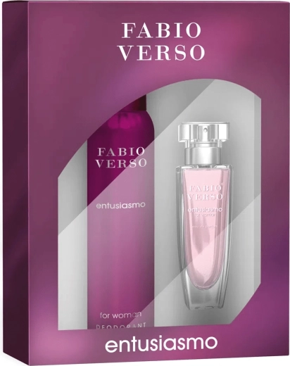 Σετ δώρου για γυναίκες BI-ES Fabio Verso Entusiasmo – Eau de Parfum 50 ml + αποσμητικό 150 ml