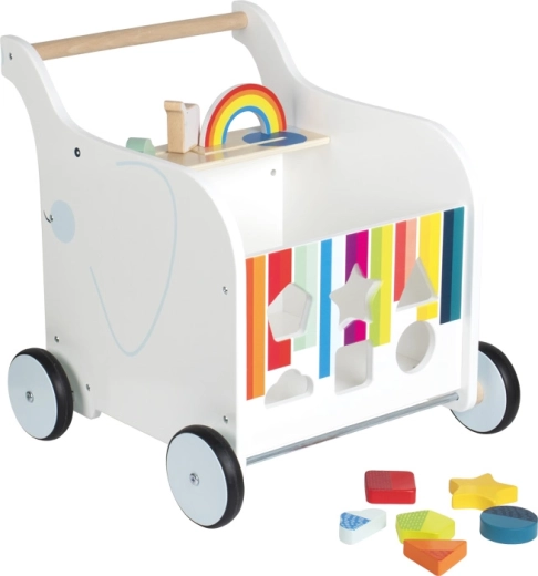 Ξύλινο περπατούρι Toy Box Ελέφαντας από τη Small Foot