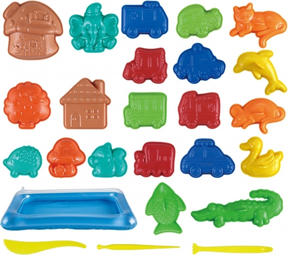 Πλούσιο σετ από καλούπια και εργαλεία