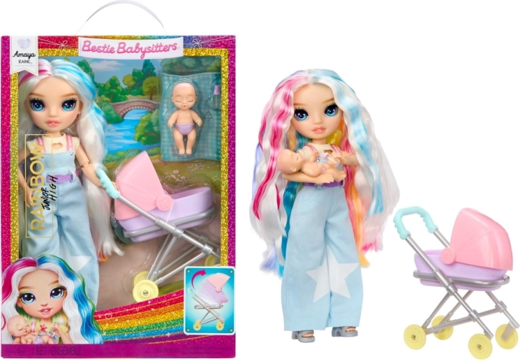 Κούκλα Rainbow High Junior Fashion νταντά Amaya