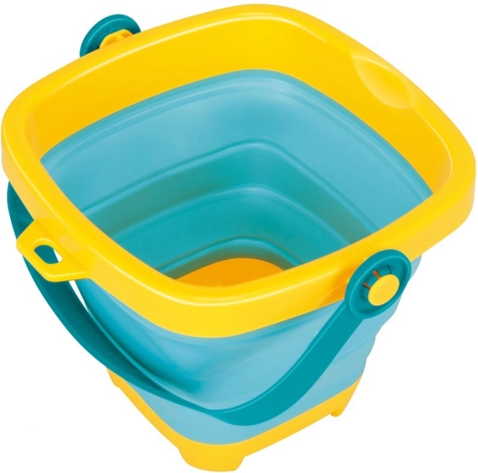 Ο πτυσσόμενος σιλικονούχος κουβάς εξοικονομεί χώρο