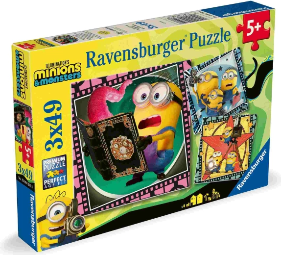 Παζλ Minions 3, 3 × 49 κομμάτια