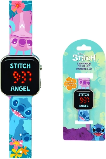 Ψηφιακό ρολόι LED Lilo and Stitch