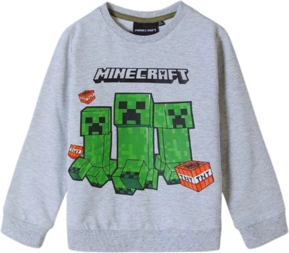 Γκρι φούτερ Minecraft