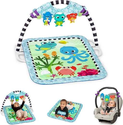 Στρωματάκι παιχνιδιού BABY EINSTEIN Neptune 3 σε 1 με φώτα και μουσική