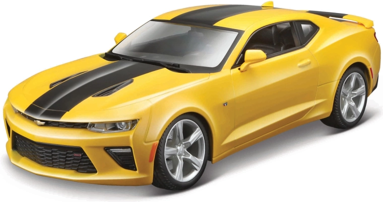 Μεταλλικό μοντέλο Maisto Chevrolet Camaro SS κίτρινο 1:18