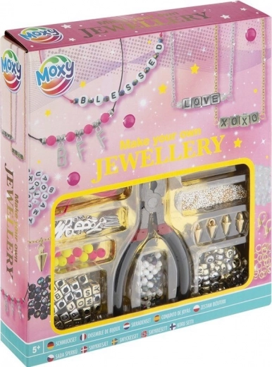 MOXY σετ κατασκευής κοσμημάτων με γράμματα