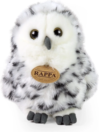 Rappa λούτρινη κουκουβάγια με ραβδώσεις 17 cm Eco-friendly