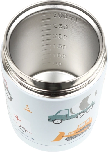 Ανοξείδωτο εσωτερικό με κλίμακα έως 300 ml