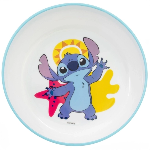 Παιδικό μπολ με αντιολισθητικό πάτο DISNEY STITCH, χωρίς BPA, για φούρνο μικροκυμάτων