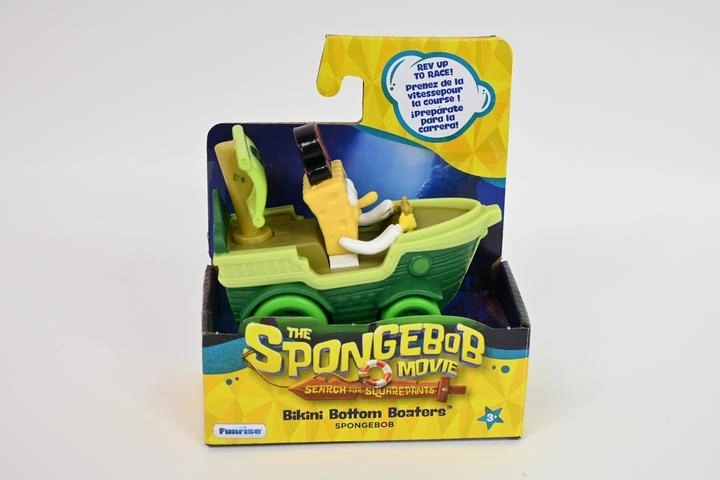 Κινηματογραφικό όχημα SpongeBob – πειρατικό καράβι με ρόδες και φιγούρα