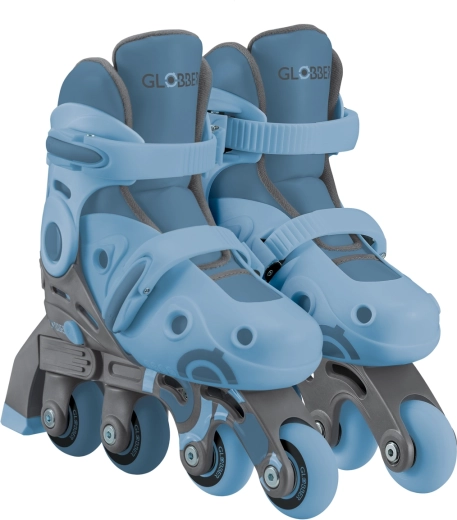Παιδικά inline πατίνια Learning skates 2σε1 μπλε ρυθμιζόμενα 30–33