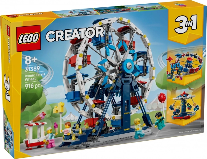 LEGO Creator 3 σε 1 εμβληματική ρόδα