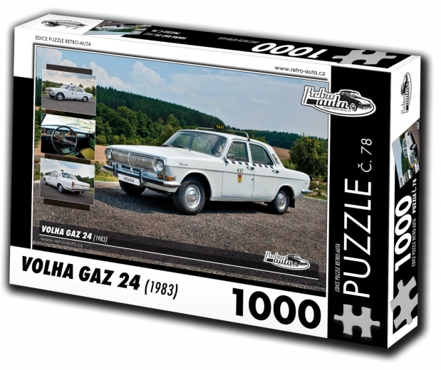 Παζλ Retro-αυτοκίνητα Volha GAZ 24 (1983) – 1000 κομμάτια