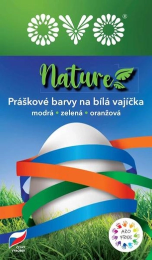 Ovo Nature παστέλ – 3 χρώματα (μπλε, πράσινο, πορτοκαλί)