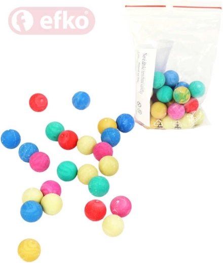 Efko παστέλ άθραυστοι βόλοι σε σακουλάκι (βαρύ πλαστικό)