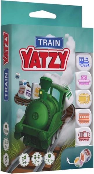 YATZY – τρενάκι, παιχνίδι με ζάρια για παιδιά από 5 ετών