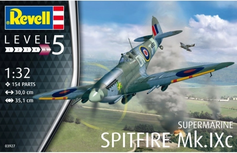 Πλαστικό μοντέλο αεροπλάνου Spitfire Mk.IXC για συναρμολόγηση