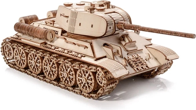 Ρεαλιστικό ξύλινο μοντέλο άρματος T-34-85