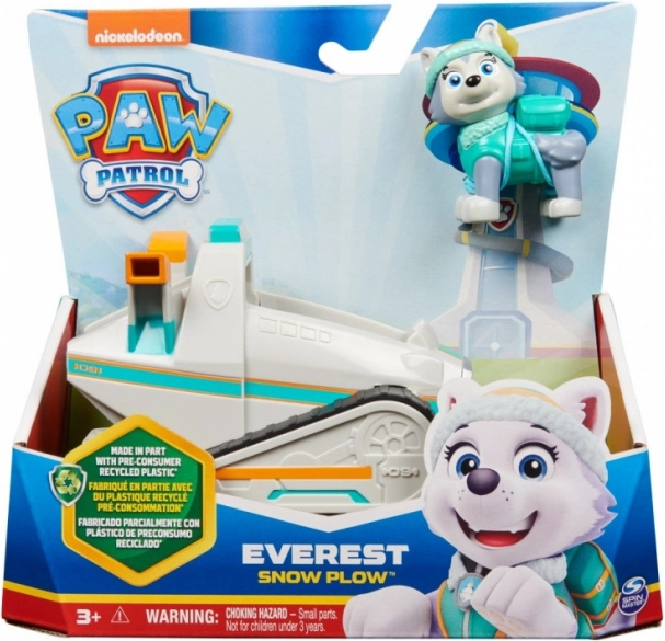 Paw Patrol Everest – φιγούρα και χιονοσκούτερ με εκχιονιστικό (eco)