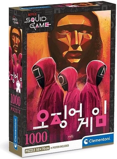 Clementoni παζλ Compact Netflix Squid Game 1000 κομμάτια