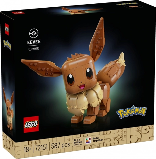 Κατασκευή LEGO Pokémon Eevee για ενήλικες