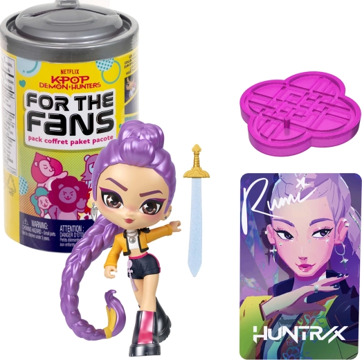 Mattel KPop Demon Hunters συλλεκτική φιγούρα-έκπληξη με αξεσουάρ και συλλεκτική κάρτα (κουτάκι Soda Pop)