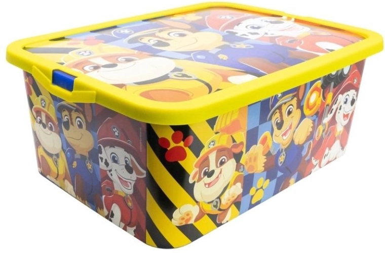 Μεγάλο κουτί αποθήκευσης Stor με καπάκι κλιπ Paw Patrol