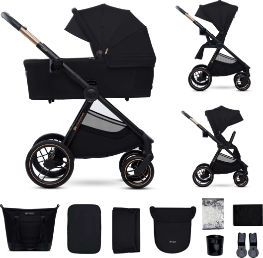 Kinderkraft συνδυαστικό καρότσι Nea 2 2σε1 midnight black