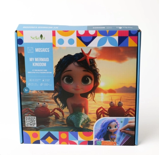 Sekoia μωσαϊκό δημιουργικό σετ My mermaid kingdom