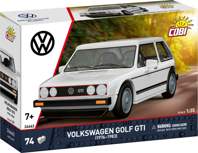 Cobi Volkswagen Golf GTI 1976–1983 κατασκευαστικό σετ 1:35 (74 τεμάχια)
