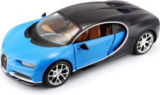 Μοντέλο προς συναρμολόγηση Bugatti Chiron μπλε
