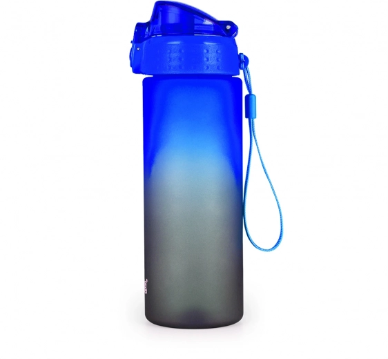 Μπουκάλι νερού OXY Click 600 ml Ombre Μαύρο-Μπλε
