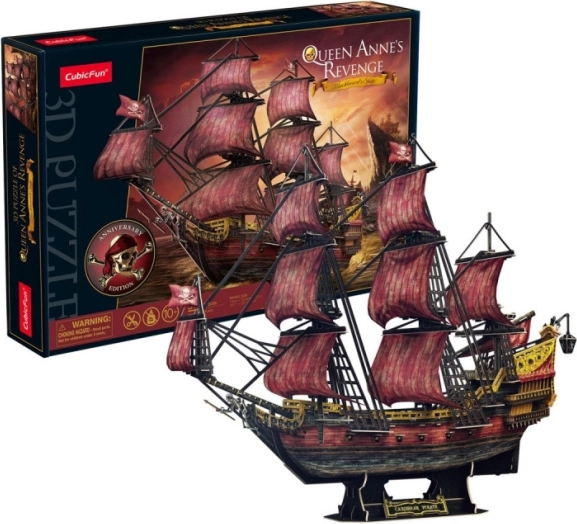 3D παζλ Queen Anne’s Revenge – 391 κομμάτια