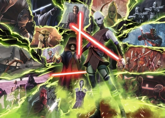 Παζλ Ravensburger Star Wars Κακοί: Asajj Ventress 1000 κομμάτια