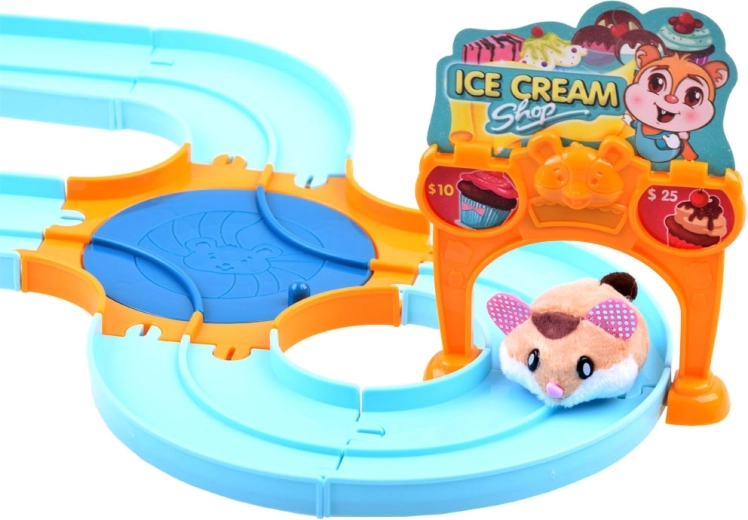 Παγωτένια πίστα με αλλαγή κατεύθυνσης