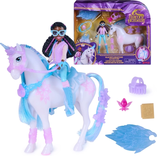Spin Master Unicorn Academy σετ φιγούρων Layla και Glacier με αξεσουάρ