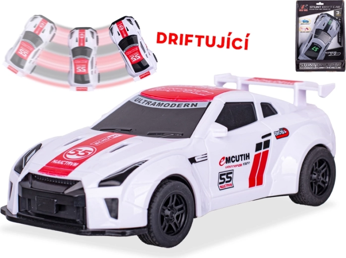 Αυτοκίνητο drift με μηχανισμό αδράνειας 16 cm
