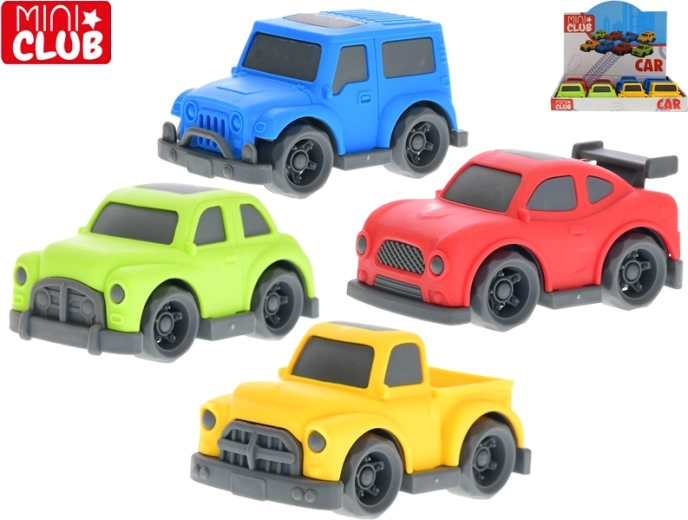 Μίνι αυτοκινητάκι Mini Club για παιδιά 9,5 cm με ελεύθερη κύλιση